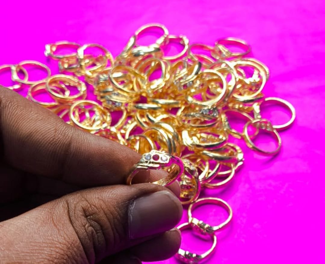 Lakshmi Devi Panchaloham Rings - Image 1