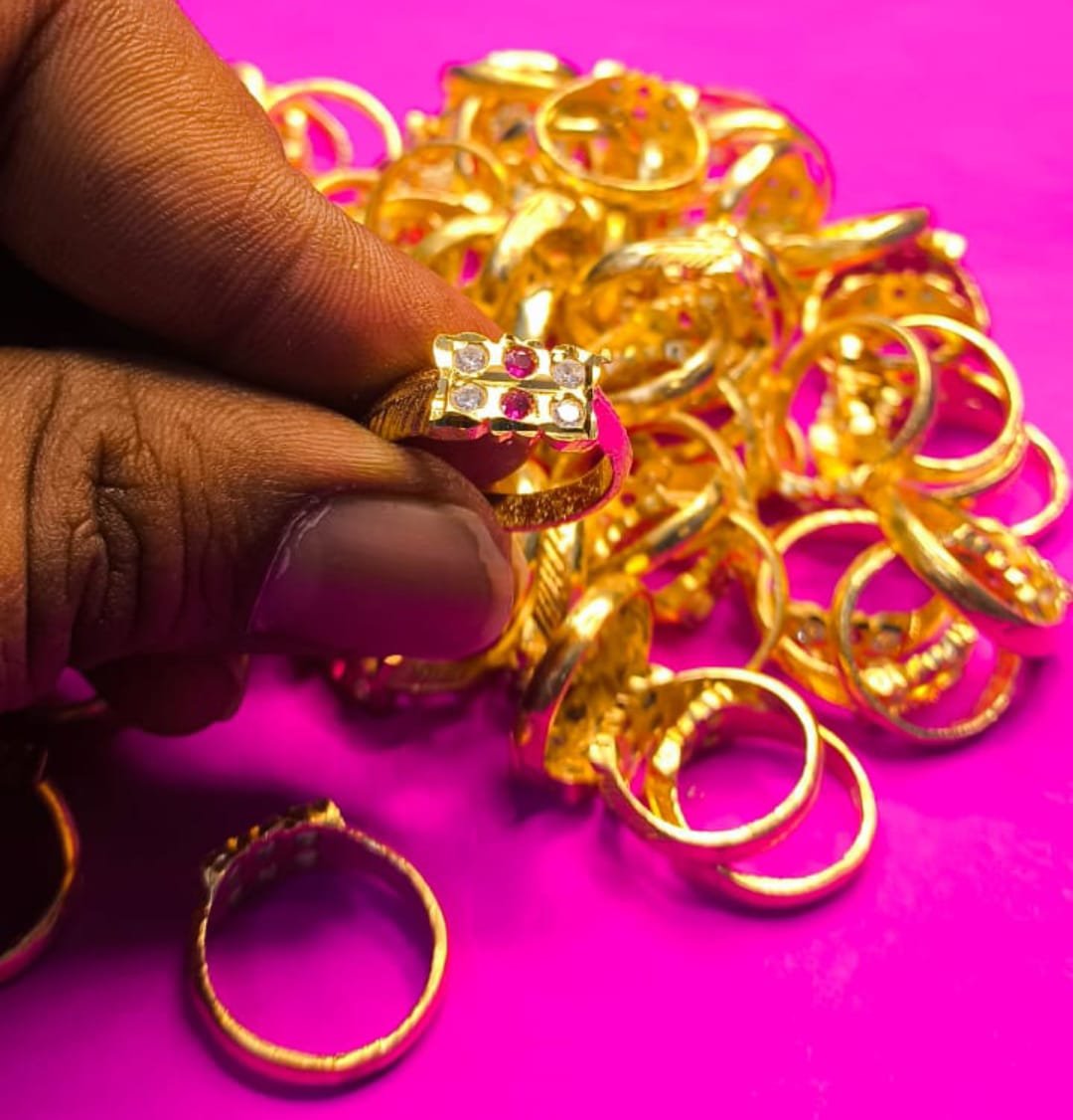 6 Stones Panchaloham Rings - Image 1